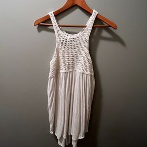 Billabong  Sleeveless Boho Top in Cream
